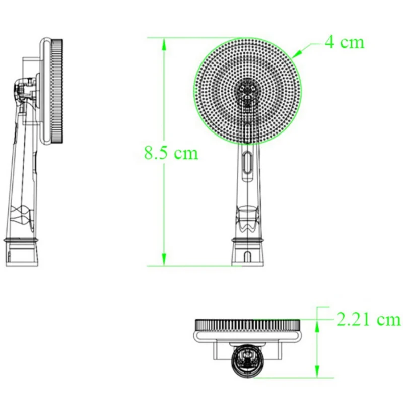 Сменная силиконовая щетка для лица чистки чистящая головка набор электрической