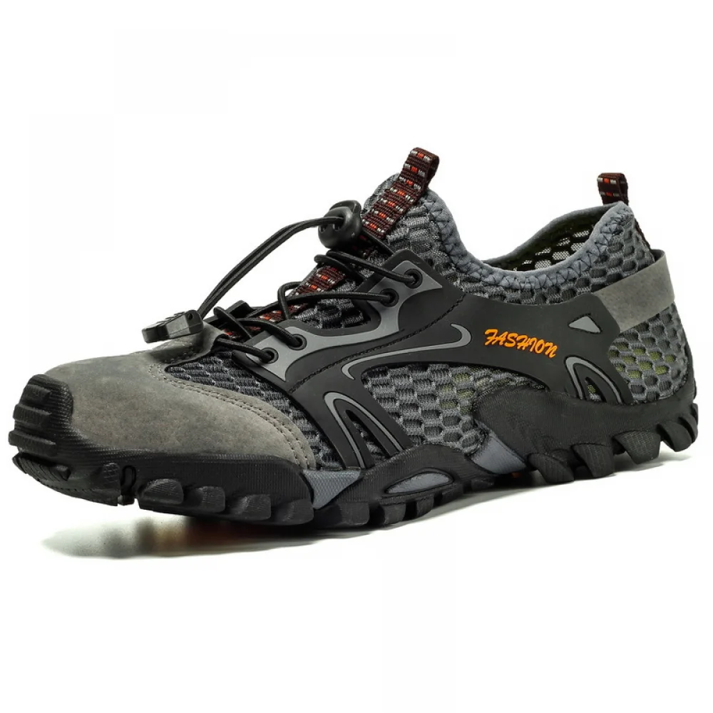 

Breathable Men Hiking Shoes Mens Sneakers Outdoor Trail Trekking Mountain Climbing Sports Shoes Anti-Slip Trekking Shoes