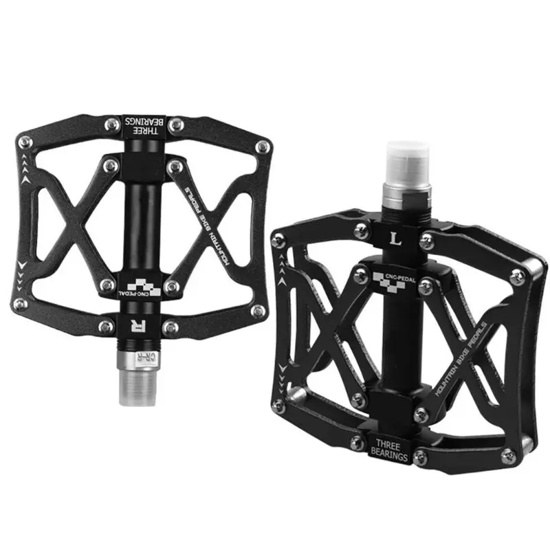

1Pair Road Mountain Bike Pedals Aluminum Alloy Bearing Bicycle Parts Anti-skid Riding