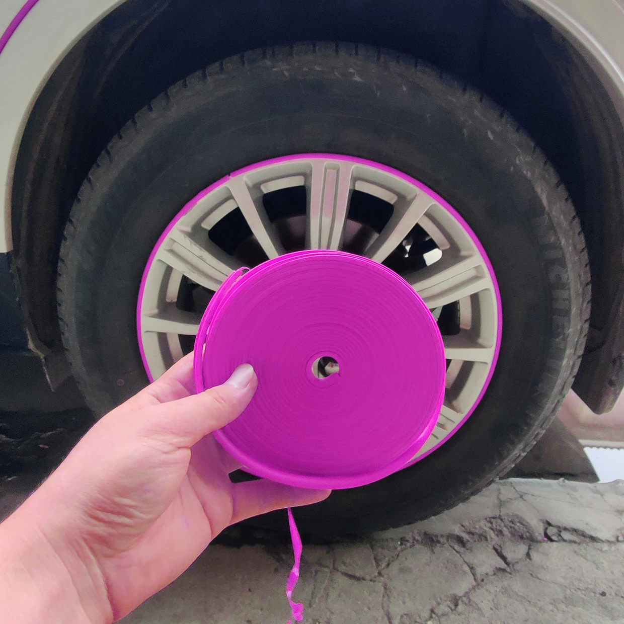 Защитная Наклейка на колесо автомобиля Декоративная полоса обод для Daihatsu Altis Sigra