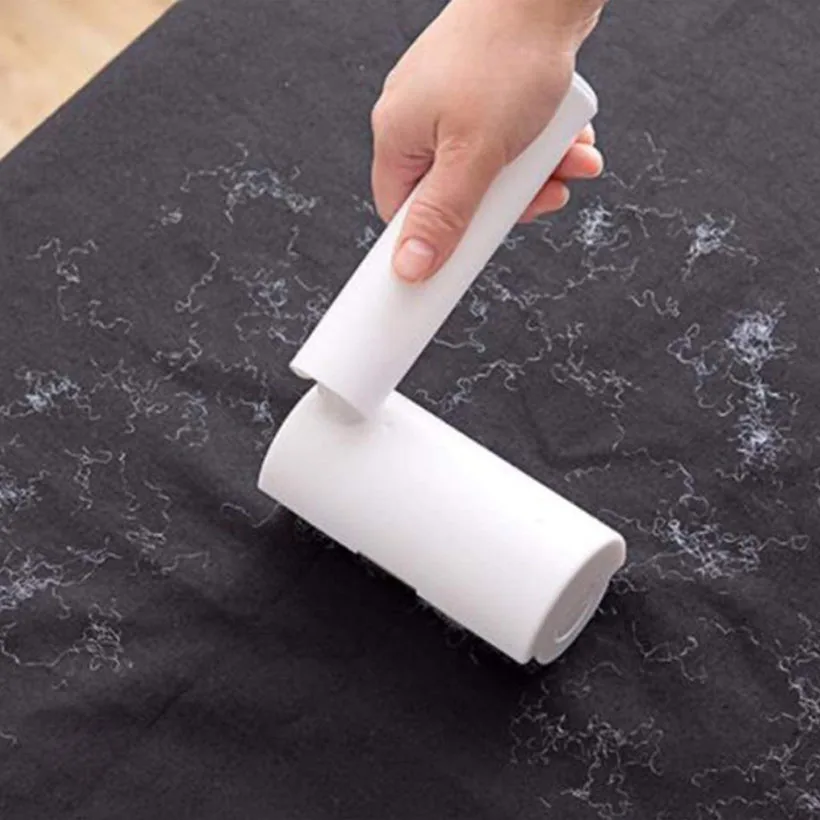 

Full Scene Foldable Hair Sticking Device Upright Tearable Sticky Roller Wearing Dust Cover Pet Hair Sticking Tool