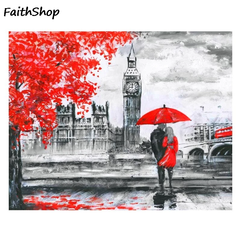 Корова бескаркасная DIY цифровая картина маслом по номерам Холст Современное