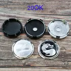 Наклейки с логотипом дракона для автомобиля, 4 шт., 56 мм, 60 мм