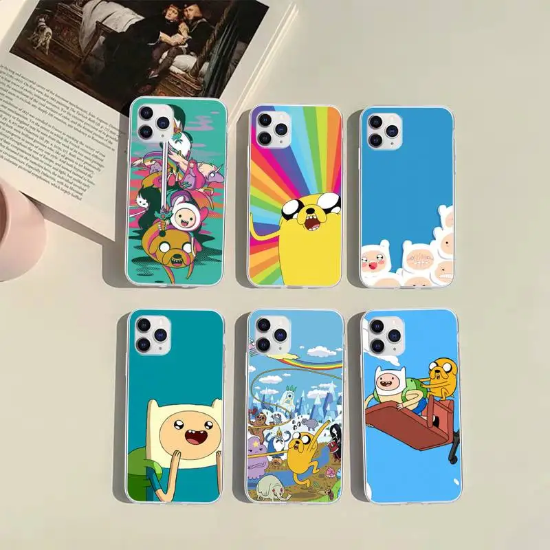 

Cartoon movie adventure time Phone Case For Iphone 11 12 Pro Max 7 8 Plus XR XS Max X 12 Mini 6S 5S SE Shell Cover