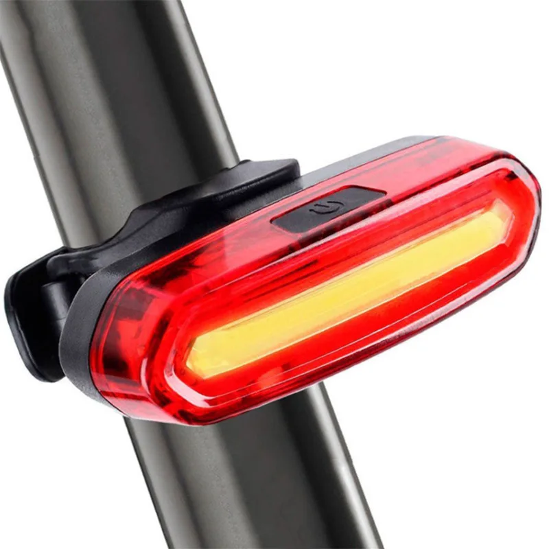 

120Lumens Bicycle Rear Light USB Rechargeable Cycling LED Taillight Waterproof MTB Road Bike Tail Light Flashing For Bicycle