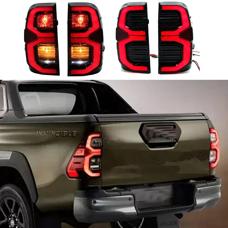 

Задний фонарь с указателем поворота и стоп-сигналами, подходит для HILUX REVO ROCCO 2015-2021, аксессуары