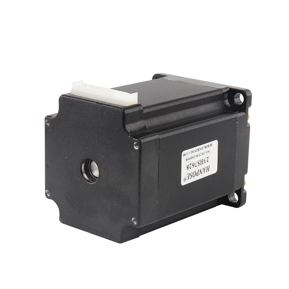 Шаговый электродвигатель Nema23 2 фазы 4-lead 2.8A 189N.cm 76mm 1.8deg 23HS762 8 аксессуары для ЧПУ