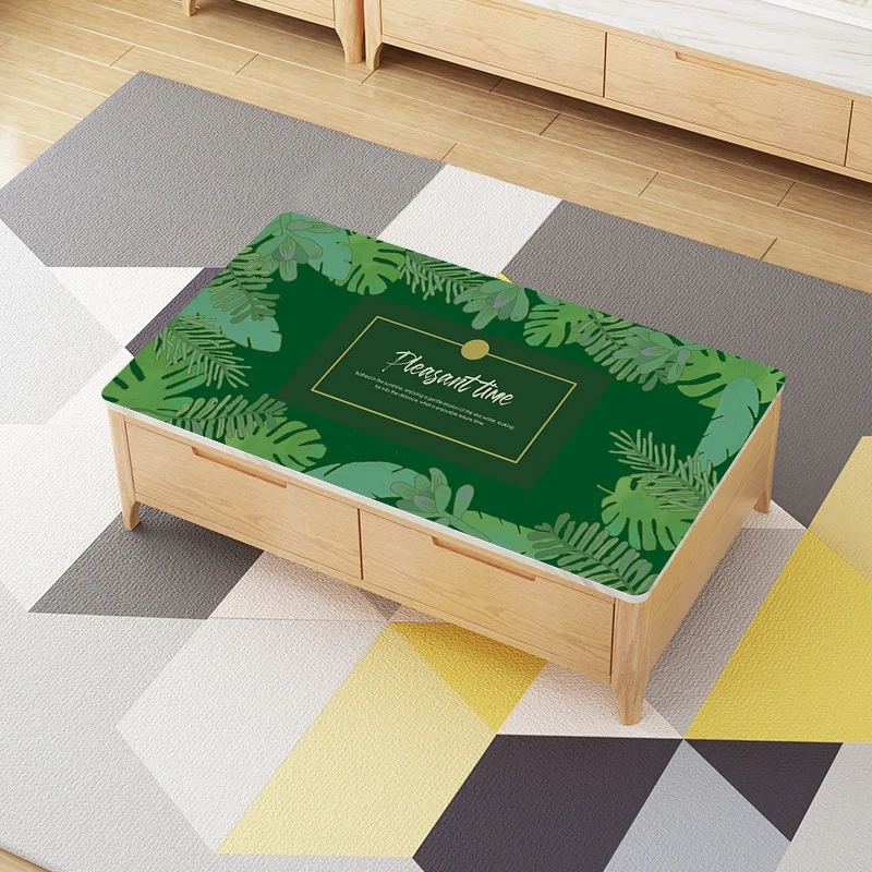 Водонепроницаемая скатерть из ПВХ для стола коврик кухонная с масляным узором