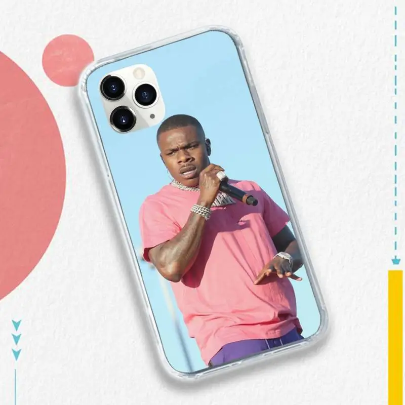 

dababy da baby rapper shell Phone Case for iPhone 11 12 pro XS MAX 8 7 6 6S Plus X 5S SE 2020 XR
