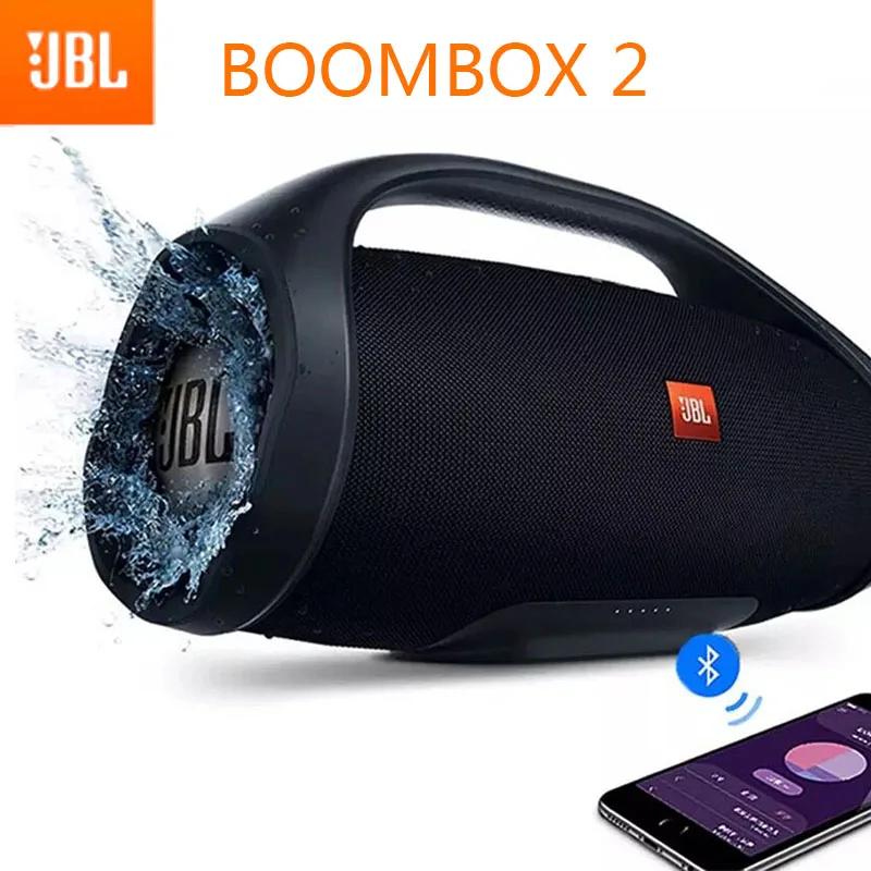 Портативный беспроводной Bluetooth Динамик JBL Boombox 2 водонепроницаемый громкий