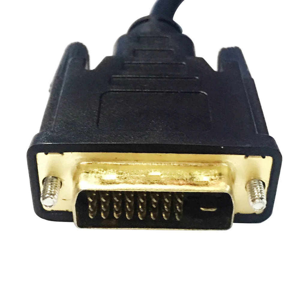 Besegad HD DVI-D 24 штекера в VGA 15 Pin Женский HDTV адаптер конвертер коннектор монитор кабель
