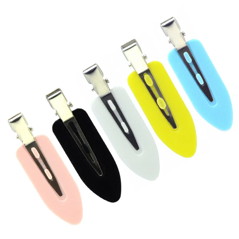 

1pcs Sugar Fruit Color Traceless Non-Marking Hairpin Surfboard Hair Accessories Japanese And Korean Hairdressing Bangs Barrettes