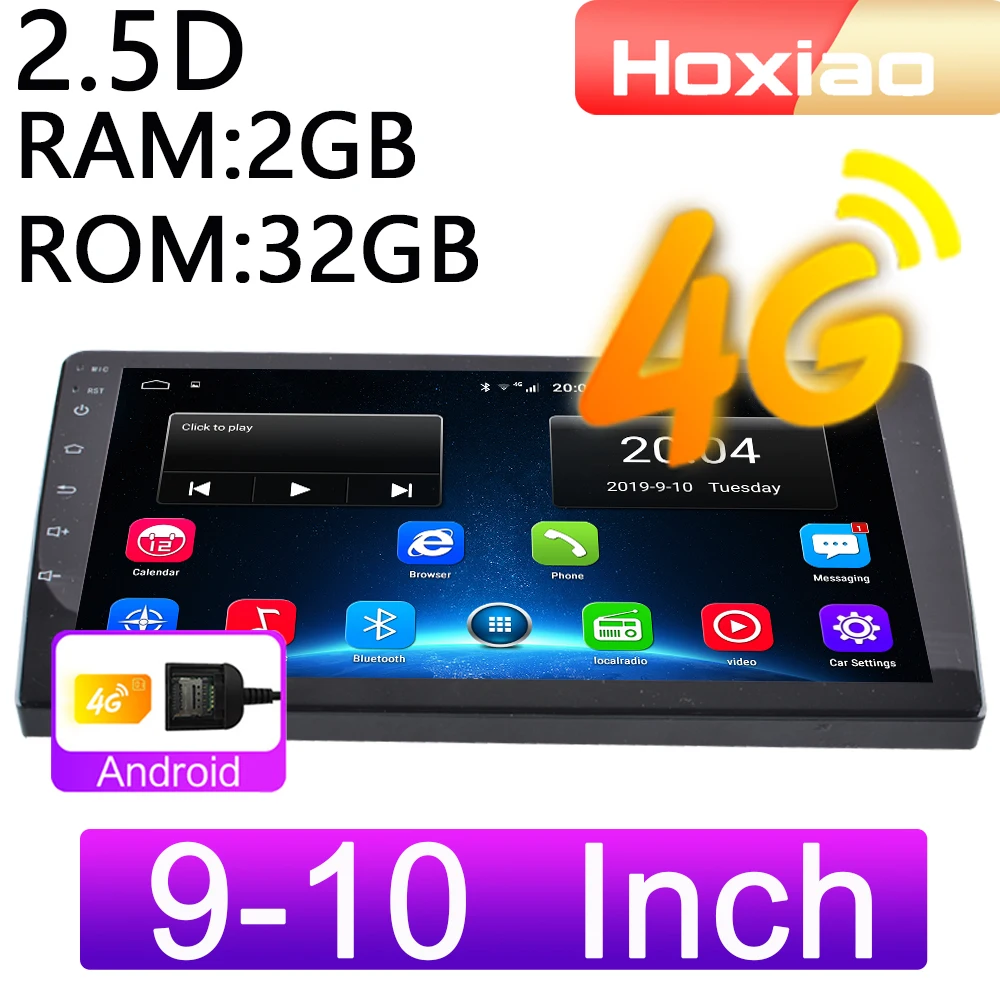 

Автомагнитола 2 Din, 4G, Android 10, мультимедийный видеоплеер, 9 дюймов, 10 дюймов, Mirrorlink, Wi-Fi, ОЗУ 2 Гб, ПЗУ 32 ГБ, GPS-навигация, аудио