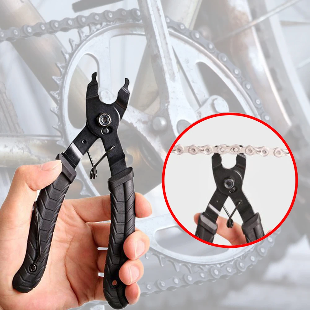 

Bicycle Chain Tool Chain Caliper Chain Cutter Chain Cleaning Brush Mountain Bike Chain Disassembly Tool Magic Buckle Pliers Tool