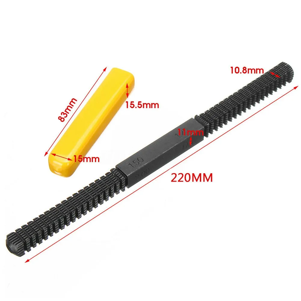 

Damaged Thread Repair File Metric Restoration Threads 0.75-3mm Durable