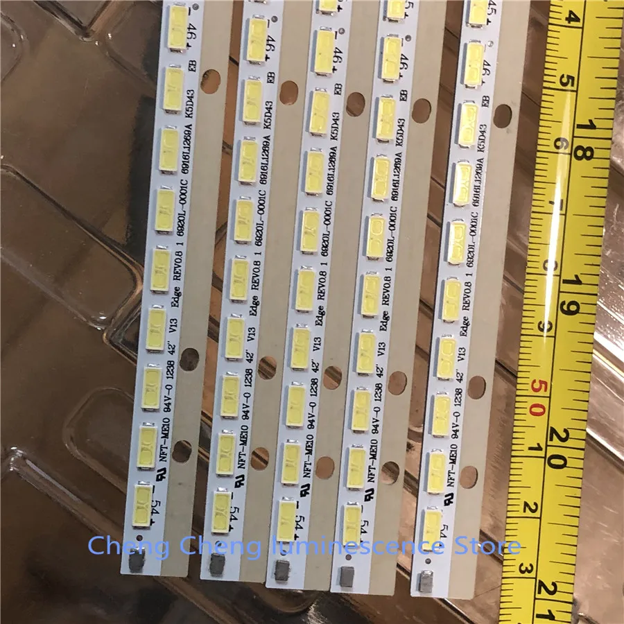 

LED backlight strip bar 54LEDs for 42" V13 EDGE LG TV 42LA644V 6922L-0103A 6922L-0062A 6916L1316A 6916L1472A 6916L-0001C AT0205A