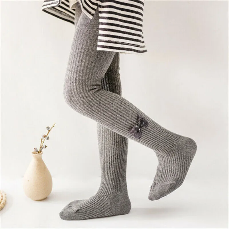 Новые модные детские хлопковые Эластичные Обтягивающие дышащие колготки pudcoco с