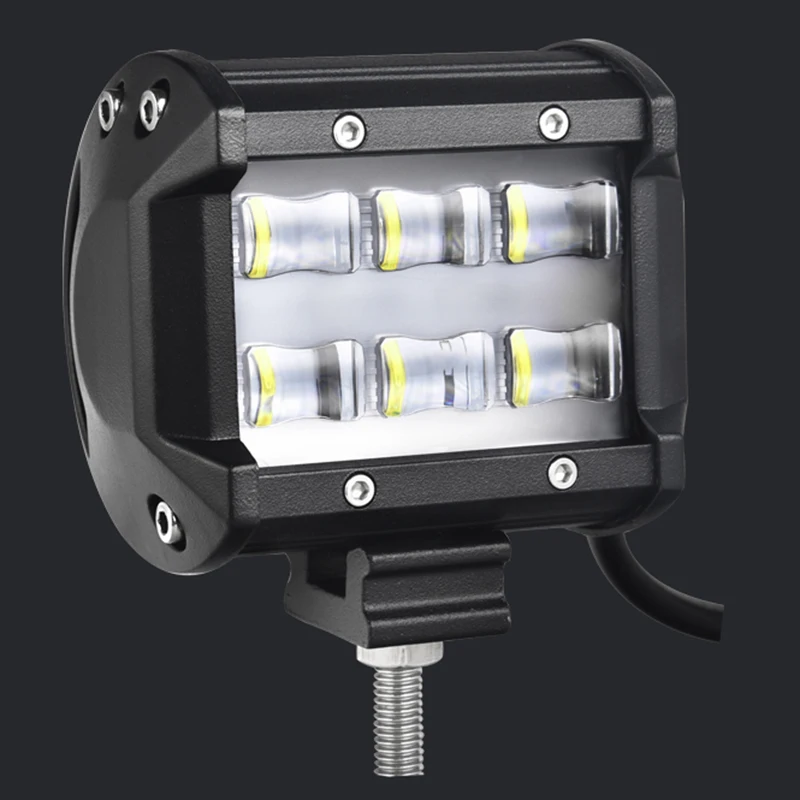 Led Pods 4 дюйма 216 Вт четырехрядный внедорожный комбинированный светодиодный