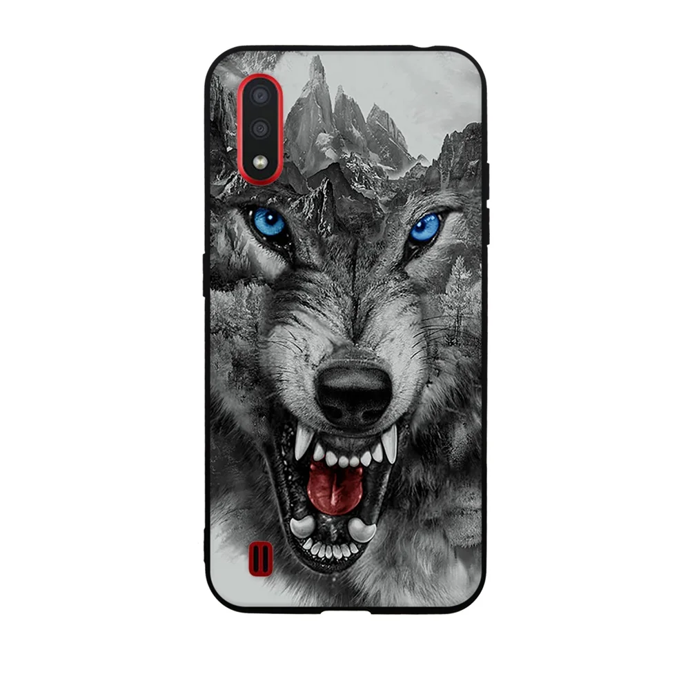 

Case For Samsung Galaxy M01 Case Back Cover Silicone Soft Cases For Samsung M01 SM M015F Mobile Phone Cover Cute Anime Bumper