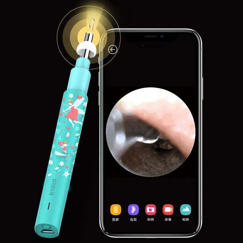 WiFi отоскоп визуальный очиститель ушей с беспроводным адаптером инструмент для