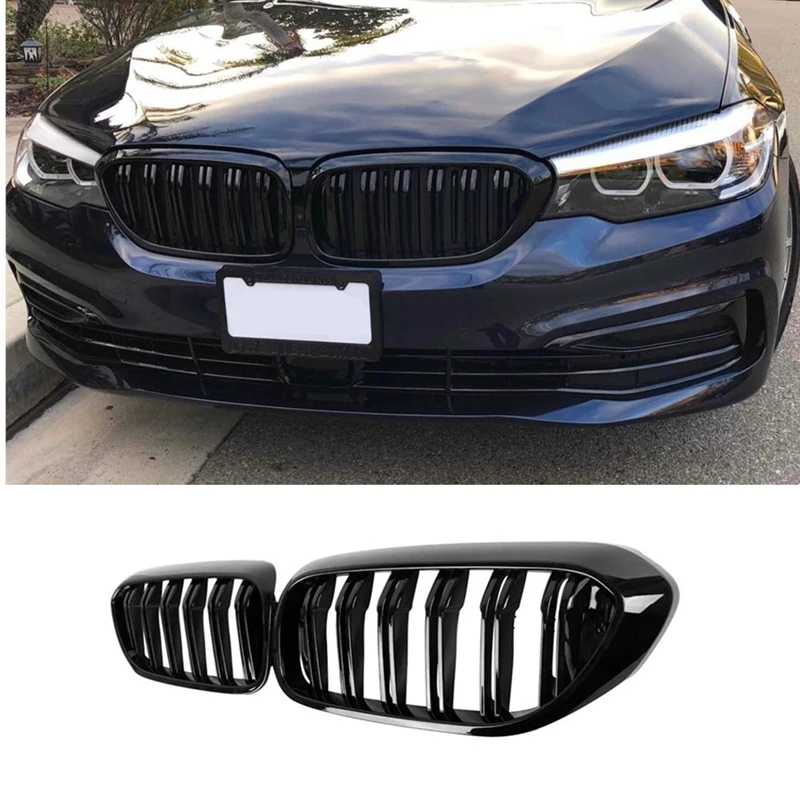 Передняя решетка для защиты почек гриль BMW G30 G31 G38 5 Series 525I 530I 540I 550I с M