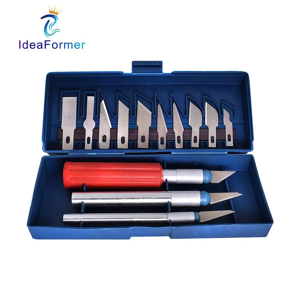 13 шт./компл. нескользящий Металлический Набор инструментов для резки 3 ножи