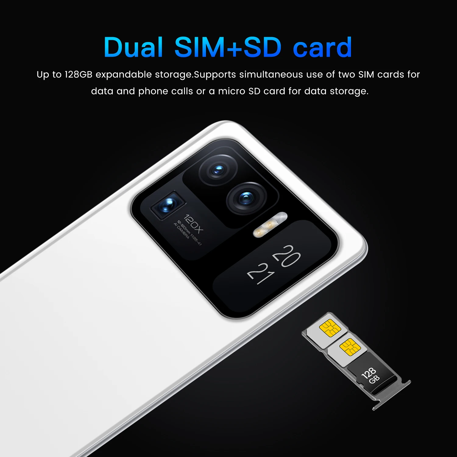 

Newest Fast Shipping M11 Ultra 7.0-inch Smartphone Full-screen Android Phone 7200mAh 16GB RAM+512GB ROM4G LTE 5G Network Phone
