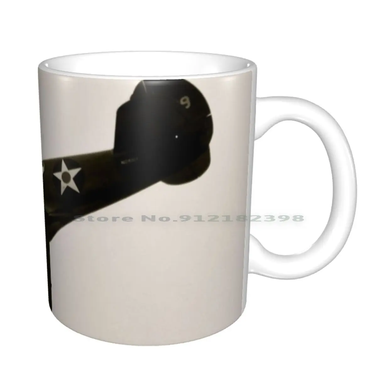 Flying Tiger Ww Ii Fighter Plane Ceramic Mugs Coffee Cups Milk Tea Mug Military Aviation Airplane Planes | Дом и сад