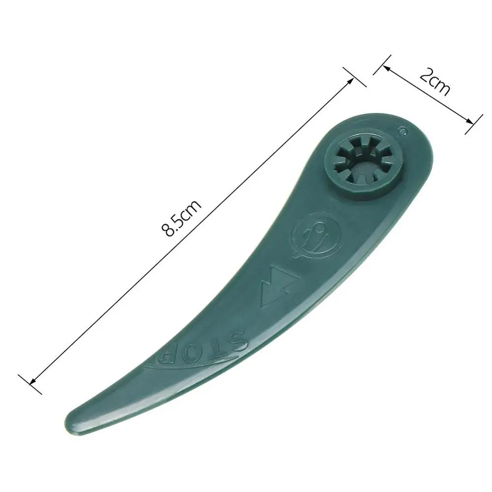 Газонокосилка 25 шт. пластиковые лезвия триммер для травы аксессуары садовых