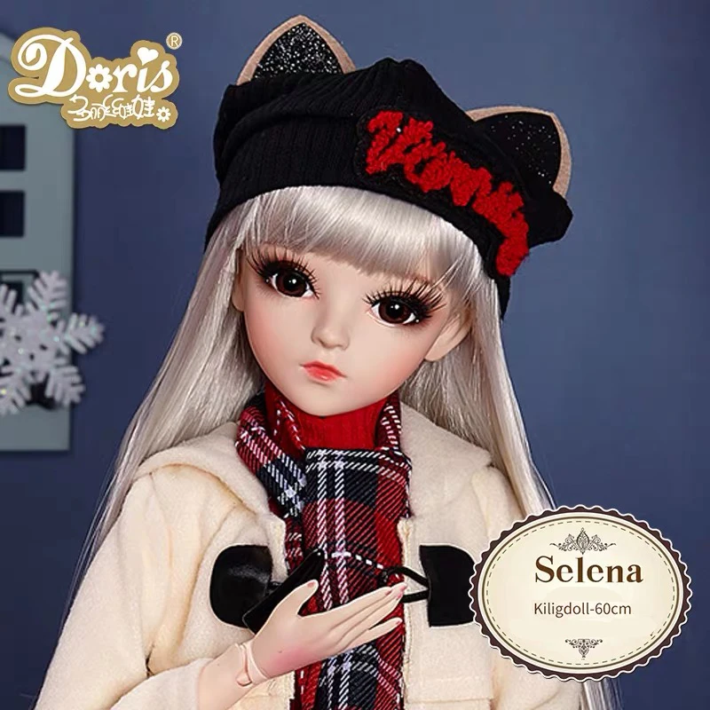4 BJD кукла, 18 шаров, шарнирная кукла, 3D глаза, 1/3 BJD, кукла 60 см, куклы для девочек, игрушки, длинный парик, волосы для девочек, рождественский подарок - Цвет: 4