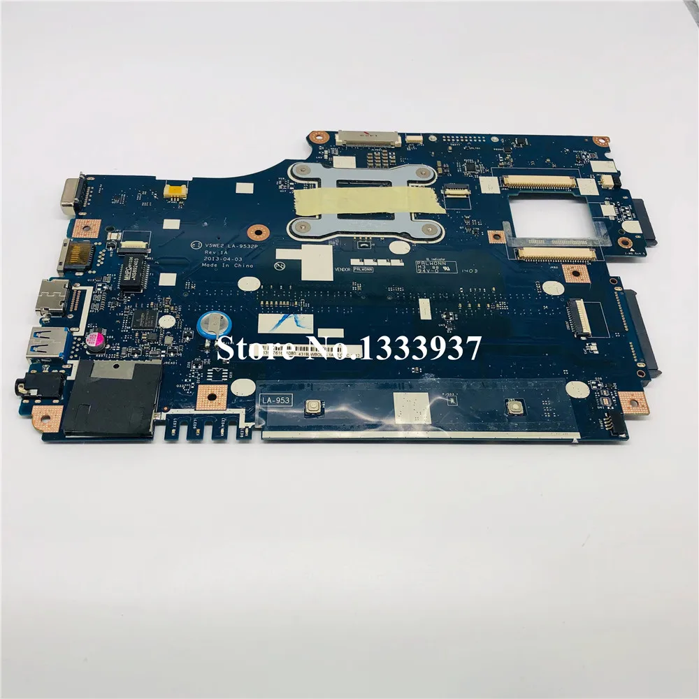 Для Acer E1-572G E1-572 E1-532 E1-532G материнская плата V5WE2 LA-9532P Материнская ноутбука SR170 I5-4200U |