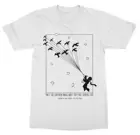 Мужская футболка с коротким рукавом, принц Антуан де Сент-Экзюпери, Забавный принт во французском стиле