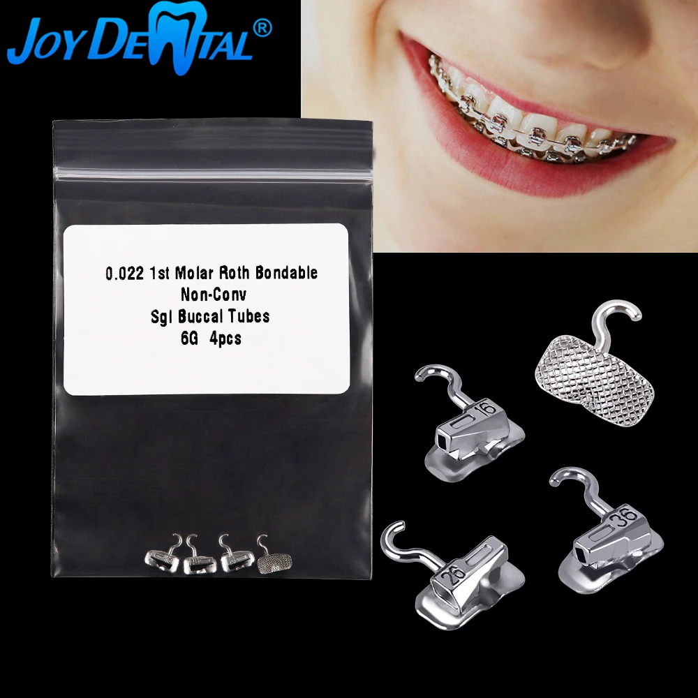Стоматологическая Ортодонтическая 1-я молярная зубная трубка с скользящим