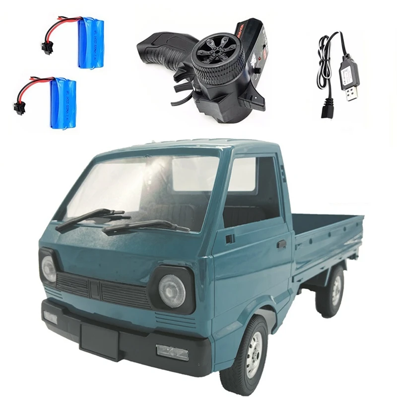 

for WPL D12 1:10 4WD RC Car Simulation Drift Climbing Truck LED Light 260 Brushed Motor D12 Car for Kids Toys Gifts