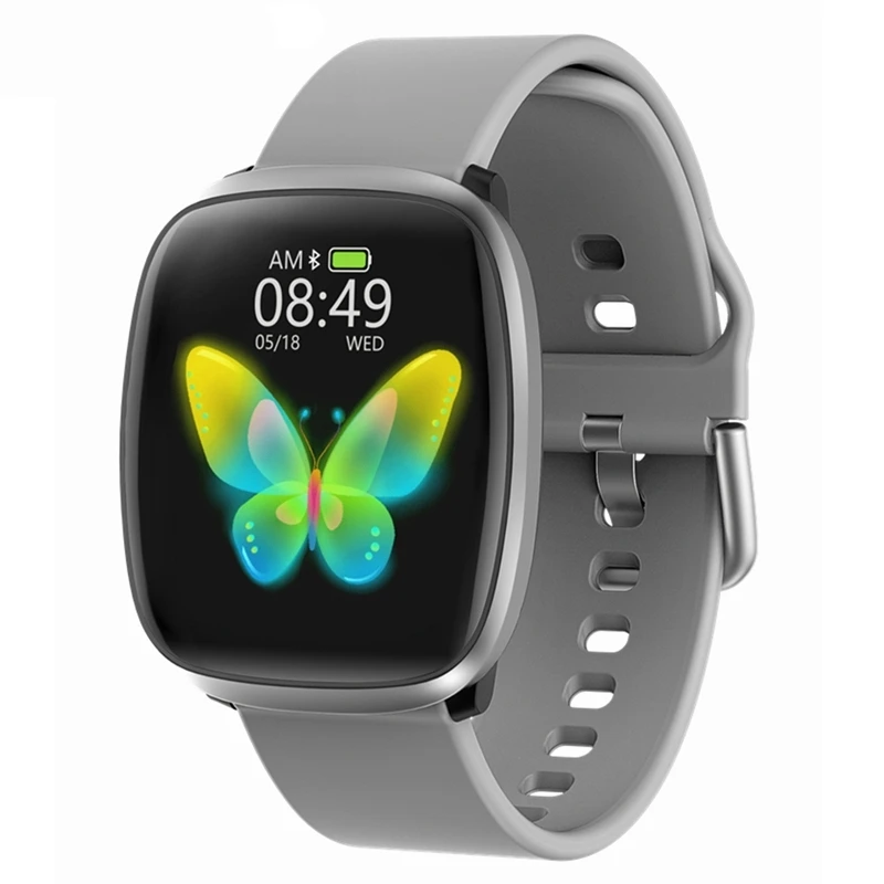 Inteligente para Mulheres dos Homens Tela de Toque Ip67 à Prova Nennbo Relógio Bluetooth Completa Banda Dip67 Água Rastreador Fitness Monitor Freqüência Cardíaca Pulseira E102