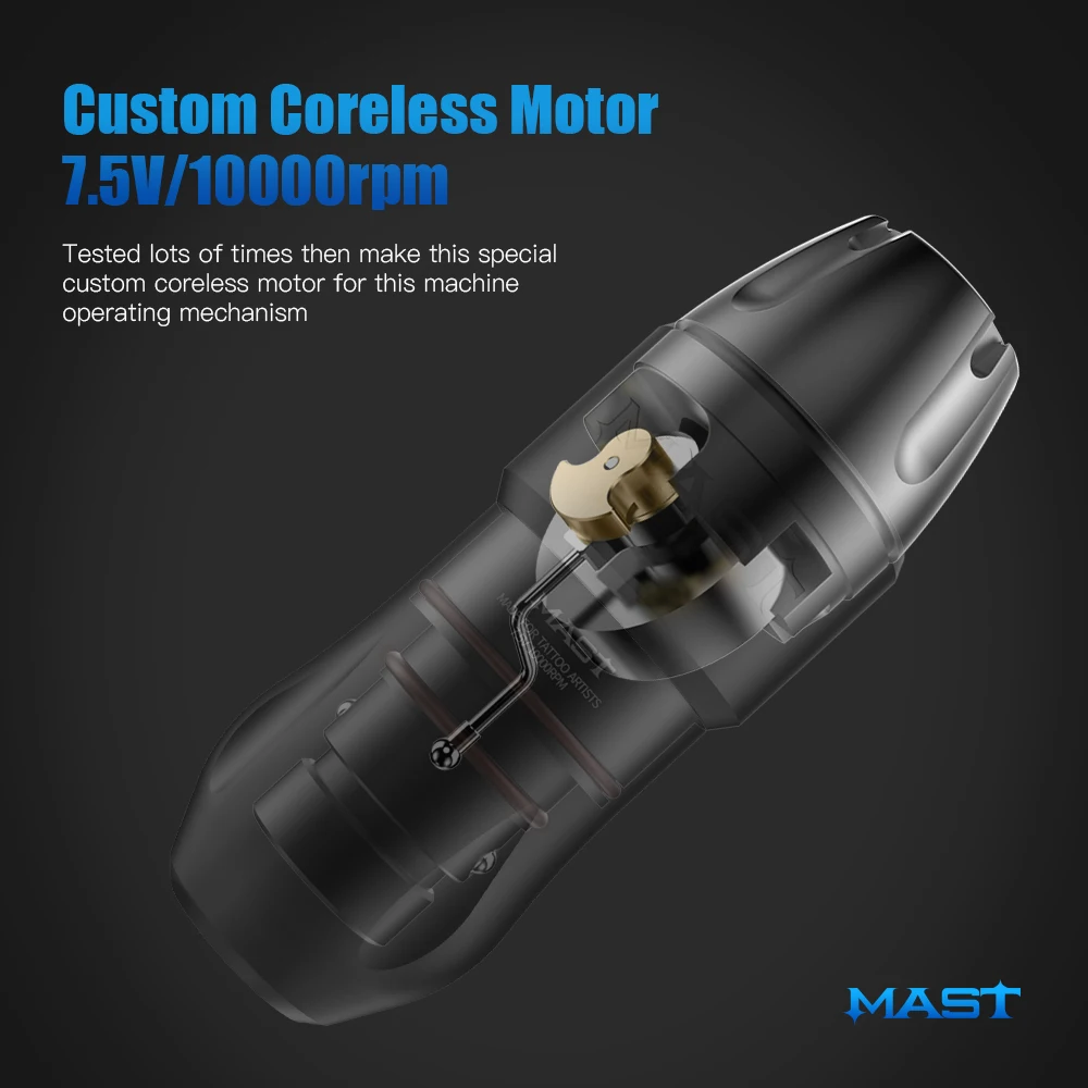 Машинка для татуировки Dragonhawk Mast Top набор инструментов с электродвигателем