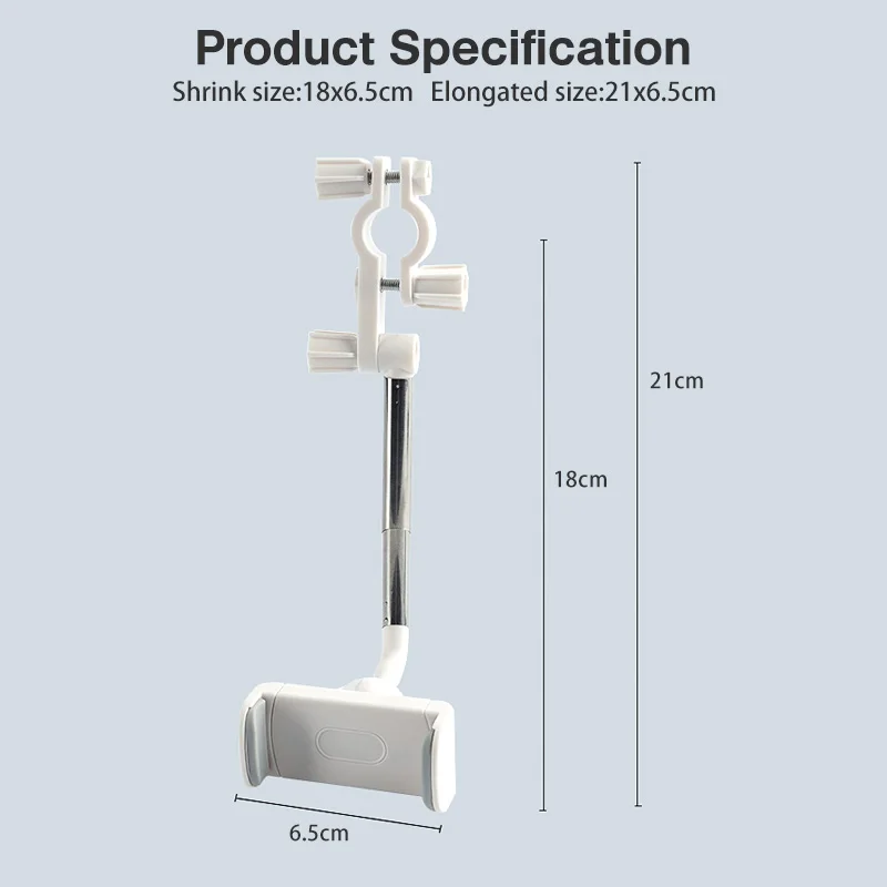 

ANKNDO 2021 New Car Phone Holder Rearview Mirror Phone Stand Mount 360 Degrees Rotation Car Holder Mount GPS Navigation Bracket