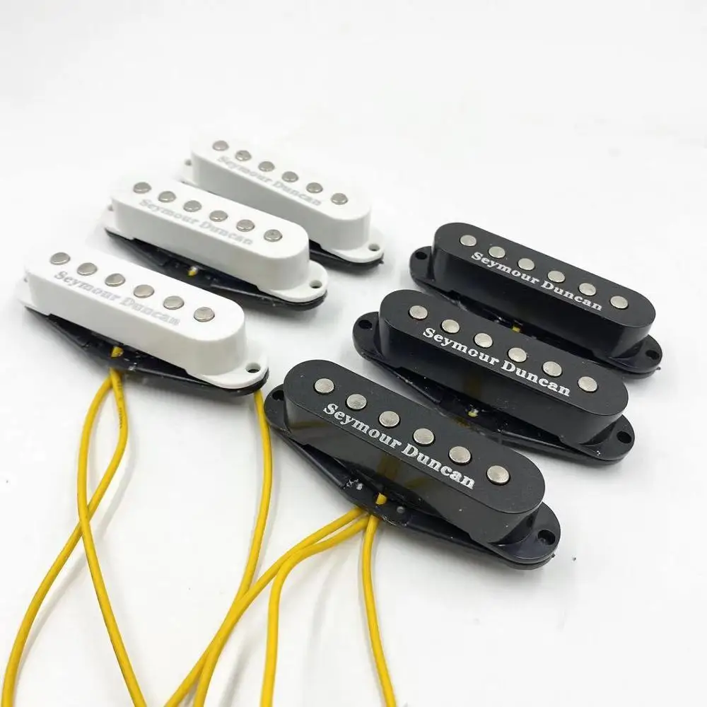 3 pcs/Set Pickups SSL-1 RWRP Bridge And Neck Alnico Single-Coil Pickup For ST Electric Guitar