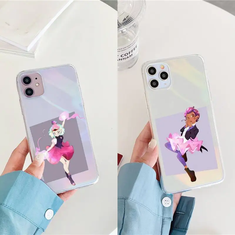

The Owl House Phone Case for iPhone huawei P 7 8 9 11 12 10 30 40 S X XS XR MINI Pro Max Plus laser Transparent Anime Cartoon