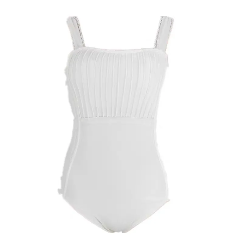 

Female Swimsuit Women Swimwear One Piece Ladies Rashguard New Sexy Backless Pure Color Japan Korea Solid Polyester
