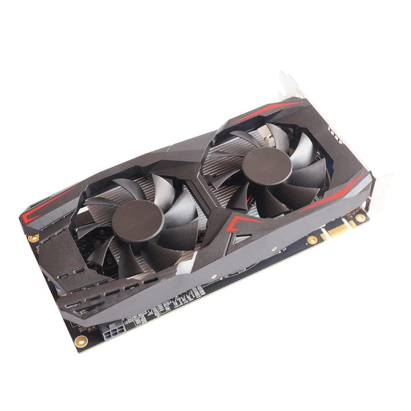Gaming Graphic Card for NVIDIA GTX 550Ti 3GB GDDR5 192 Bit PCIE 2.0 HDMI-Compatible/VGA/DVI Interface w/ 2 x Cooling Fan