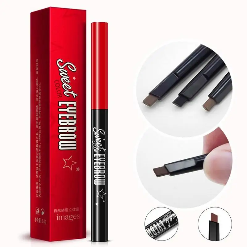 1 шт. натуральная красота брови микроблейдинг тату для бровей чернильная ручка