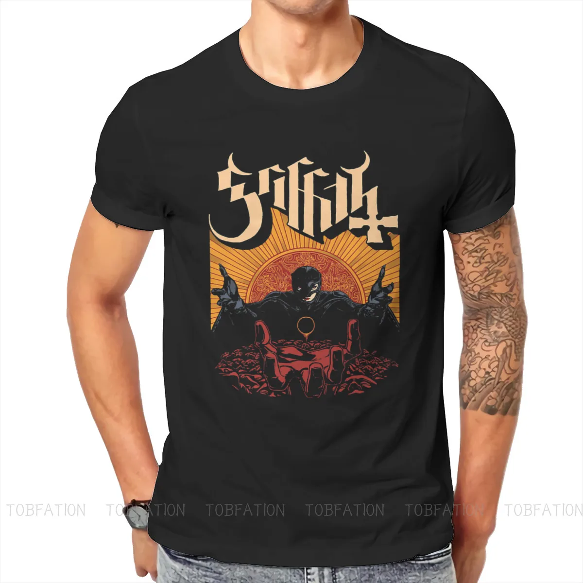 Femto Infestissumam футболка с круглым воротником ума кишки Гриффит Behelit манга