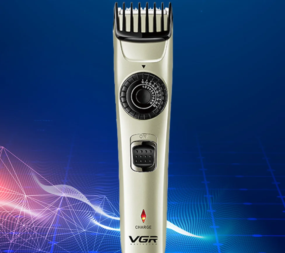 

VGR Professional Hair Clipper Rechargeable Hair Trimmer USB Rechargeable Trimmer Beard Trimer Grooming Men V031