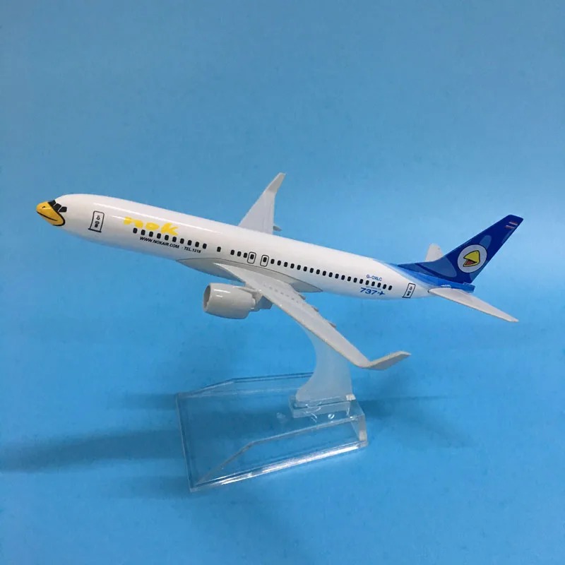 16 см сплав металла тайский NOK B737 Air Airlines Boeing 737 Airways модель самолета l w стенд самолет