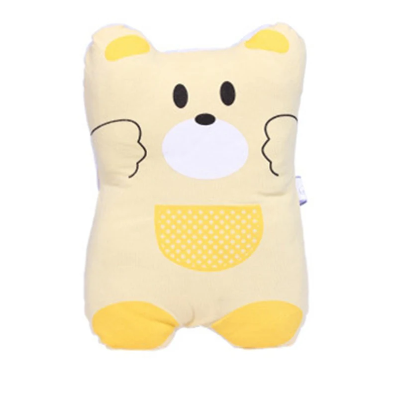 

Cute Small Bear Anti-head Stereotype Baby Pillow New Design Newborn Infant Flat Head Sleeping Positioner Support Cushion Prevent