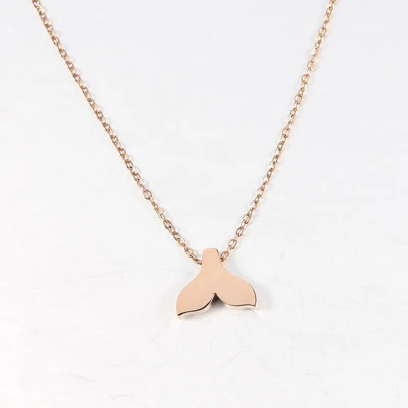 

Ожерелье с крестом из нержавеющей стали, модное женское ожерелье до ключиц в европейском и американском стиле, цепочка 45 см, оптовая продажа