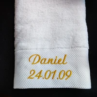 ahsnme 70x140cm 100cotton bath towels hotel spa club sauna beauty salon free custom logo its name many colors are available
