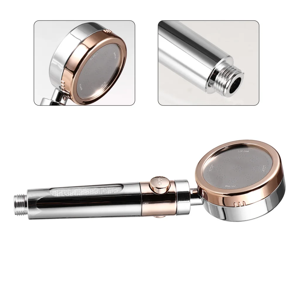 

1pc Handheld Durable Shower Sprinkler Bathroom Shower Nozzle Silver