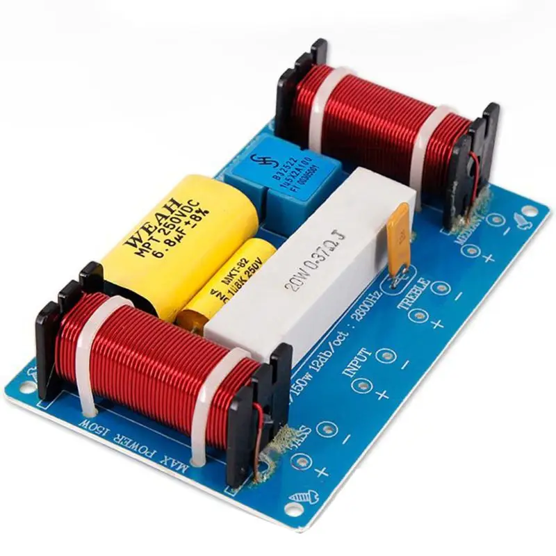 WEAH 338 3 Way 120W динамик аудио делитель частоты громкоговоритель фильтр|Аксессуары